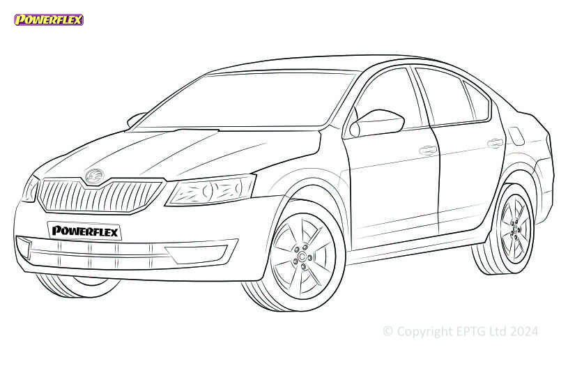 Octavia to 150PS - Rear Beam - 5E - 2013-2019