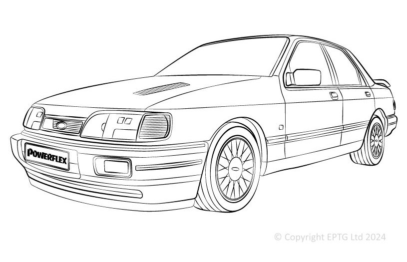 Sapphire Cosworth 4WD - 1990-1992