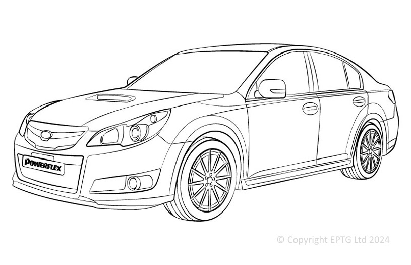 Legacy BM, BR - 2009-2014