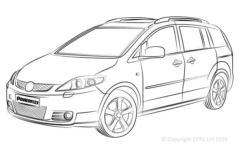 Mazda 5 CR19 - 2004-2010