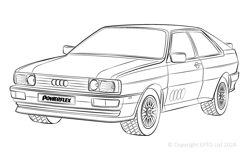 Coupe Quattro - 8B - 1985-1991