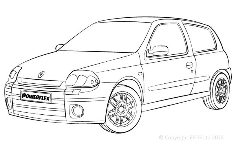 Clio II inc 172 & 182 - 1998-2012