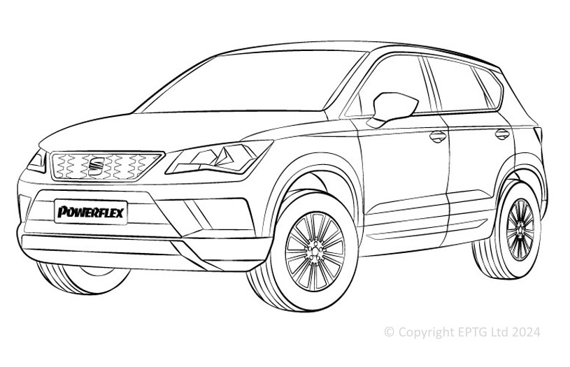 Ateca Rear Beam - 2016-