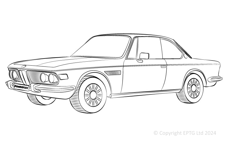 E9 2.5CS-3.0CSL - 1968-1975