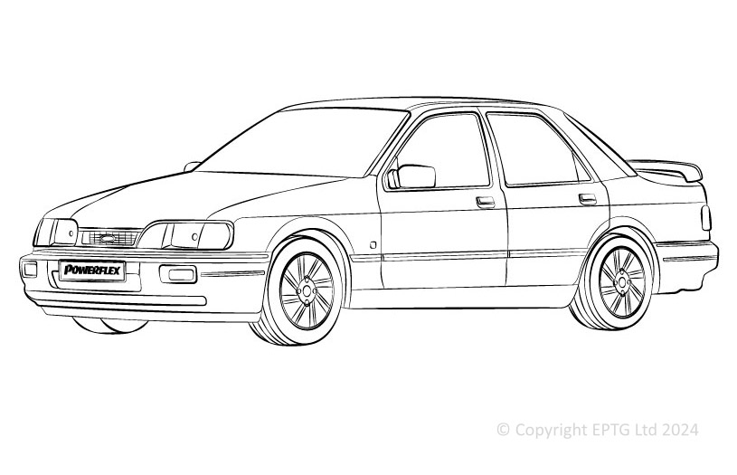 Sapphire Cosworth 2WD - 1988-1989