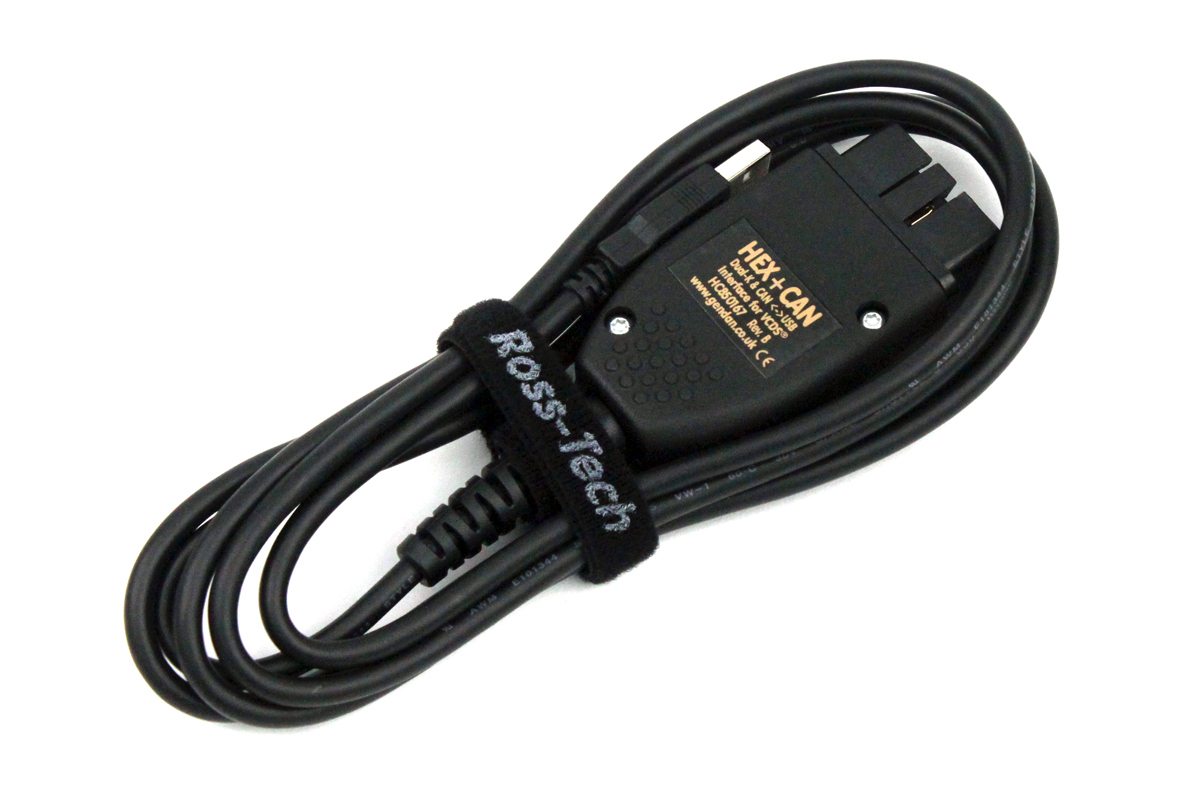 VCDS (VAG-COM) OBDII Right Angle Extension Cable OBDEXT-1A by Ross-Tech