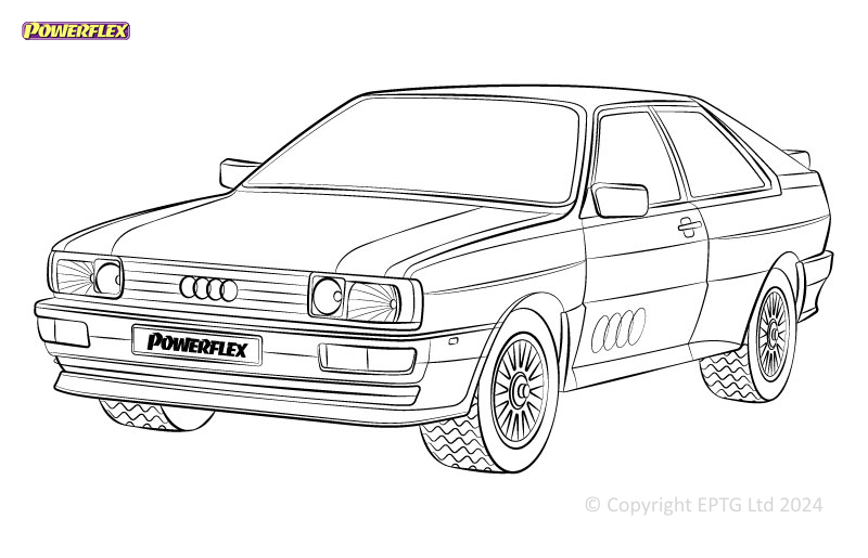 Coupe Quattro - 8B - 1985-1991
