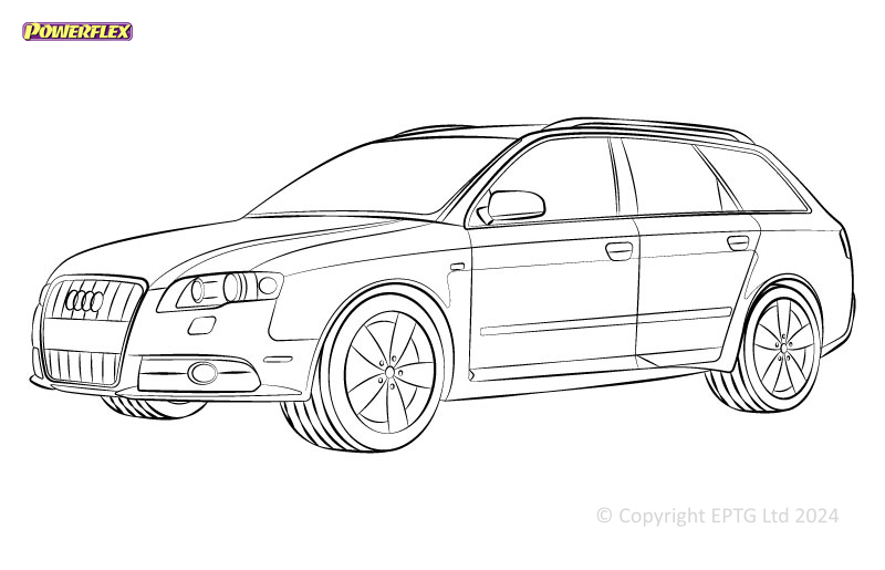 S4 inc. Avant - 8E B7 - 2005-2008