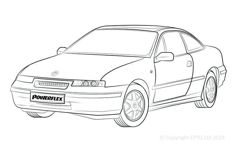 Calibra 2wd - 1989-1997