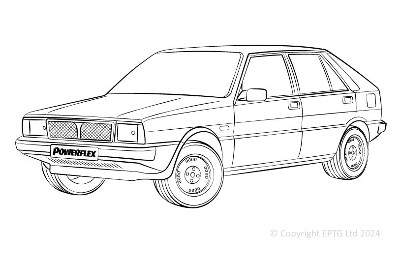 Delta 1600 GT & HF Turbo 2WD - 1986-1992
