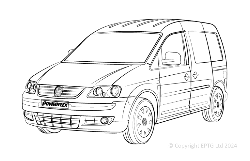 Caddy Mk3 2K -06 & 2010 - 2004-06/2010