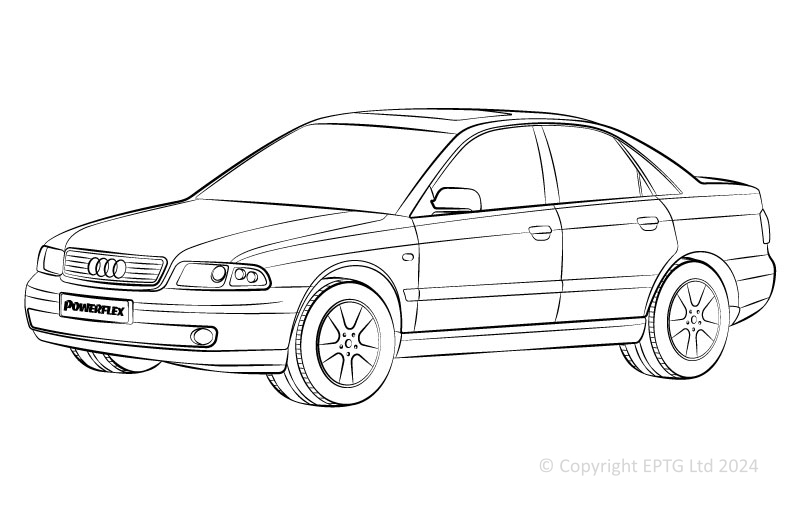 A4 2WD - 8D B5 - 1995-2001