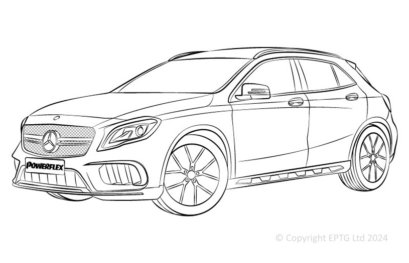 GLA Class inc A45 AMG W156 - 2014-2020
