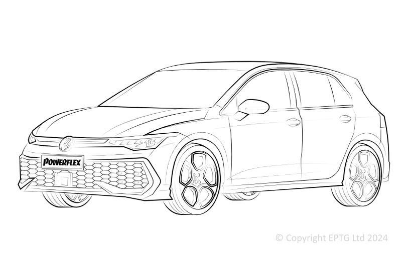 Golf Mk8 2WD Multi-Link - 2020-