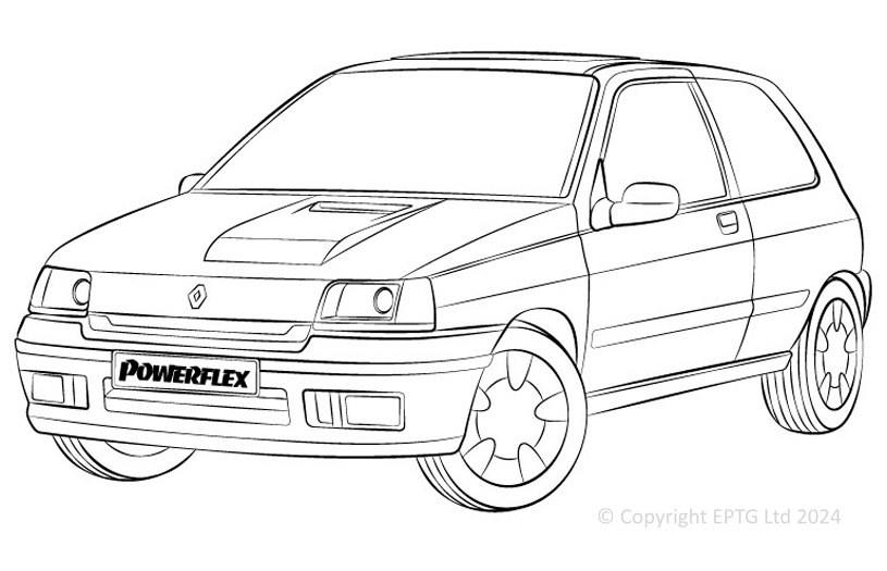Clio I inc. 16v & Williams - 1990-1998