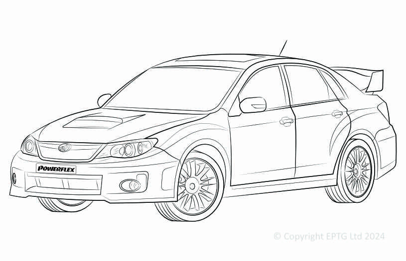 Impreza GR, GH & WRX + STI -2014 - 2007-2011
