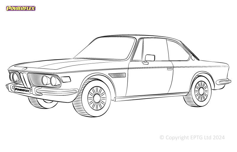 E9 2.5CS-3.0CSL - 1968-1975