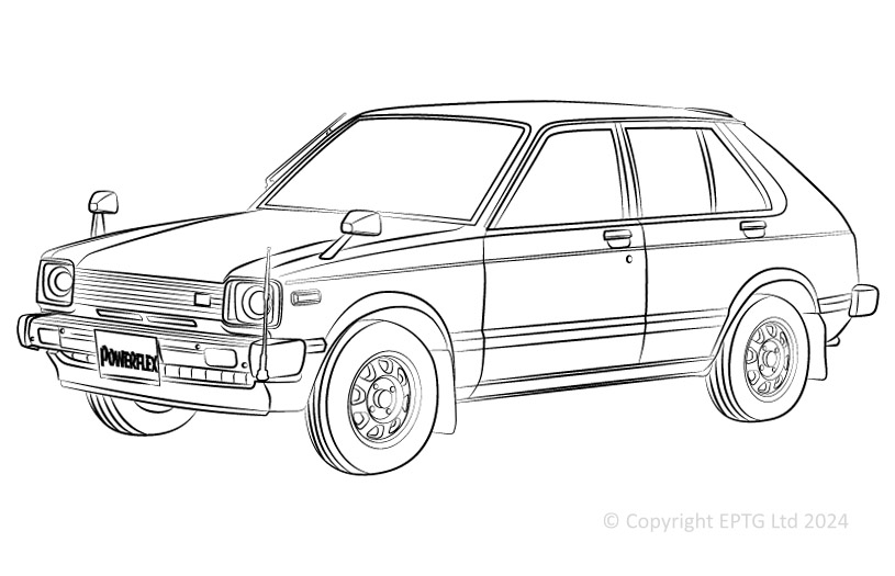 Starlet KP60 Series - 1978-1984