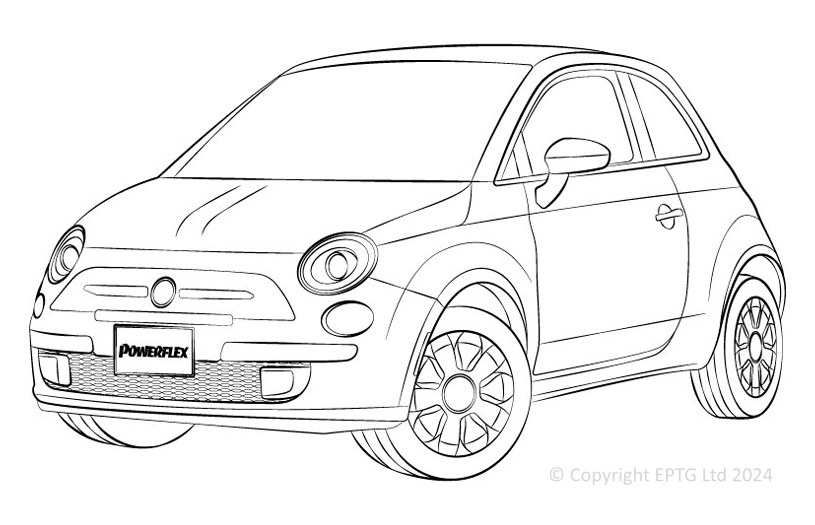 500 1.2-1.4L excl Abarth - 2007-