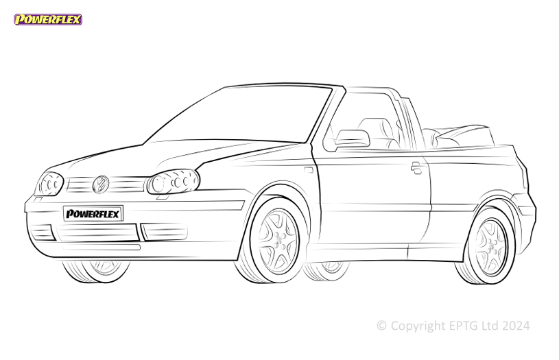 Golf Mk4 Cabrio - 1E - 1997-2004