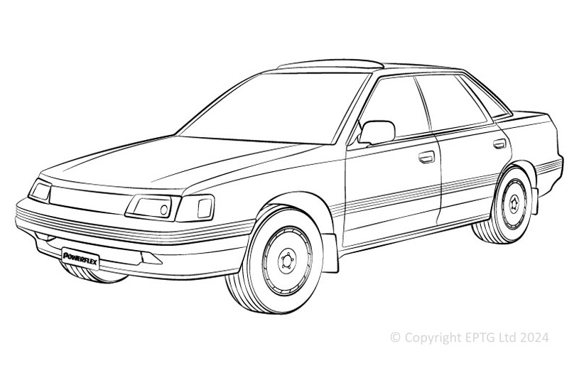 Legacy BC, BF, BJ - 1989-1993