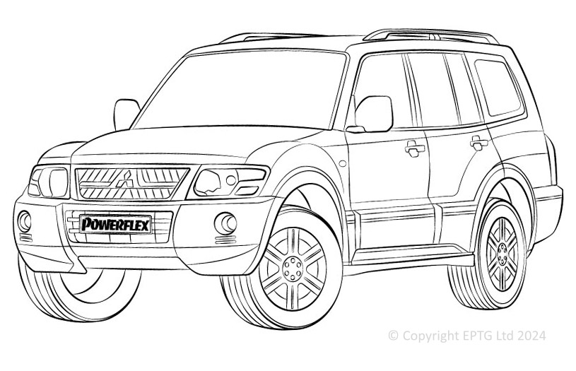 Shogun V7* Models - 2000-2006