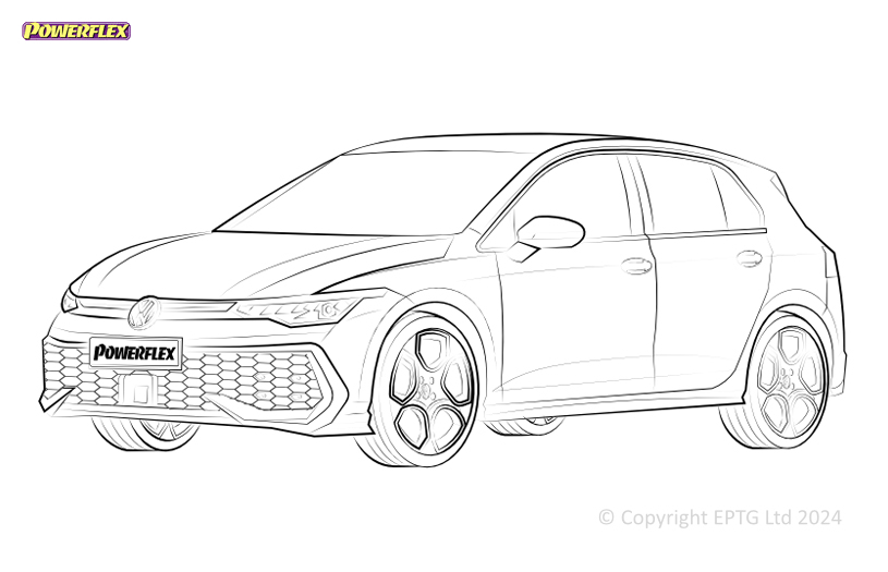 Golf Mk8 2WD Multi-Link - 2020-