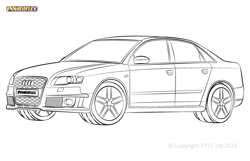 RS4 inc. Avant - 8E B7 - 2005-2008