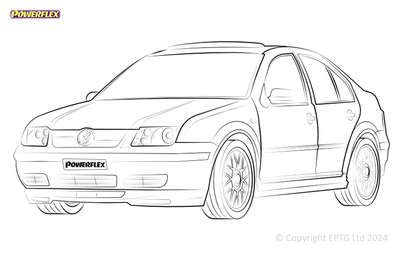 Jetta Mk4 2WD - 1J - 1999-2005