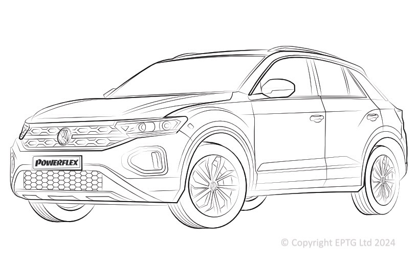 T-Roc FWD Rear Beam - 2018-