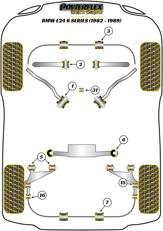 6 Series - E24 - 1982-1989