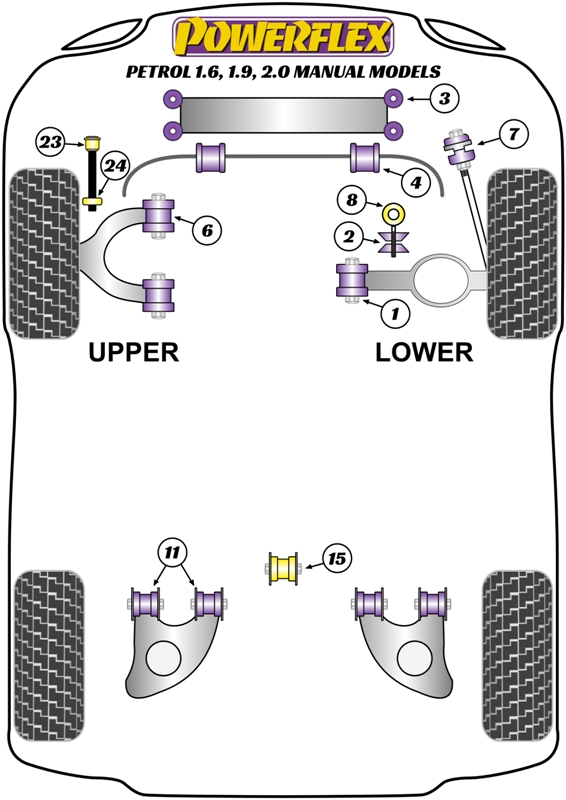 Transporter T25 & T3 1.6-2.0 - Man - 1979-1992