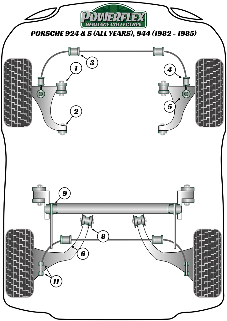 924 and S (all years) & 944 - 1982-1985