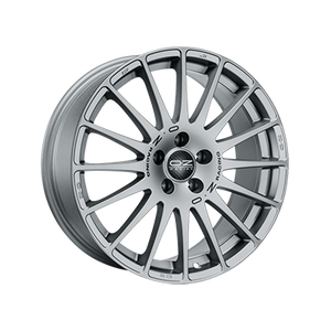 OZ Racing SUPERTURISMO GT GRIGIO CORSA BLACK LETTERING - 17x7