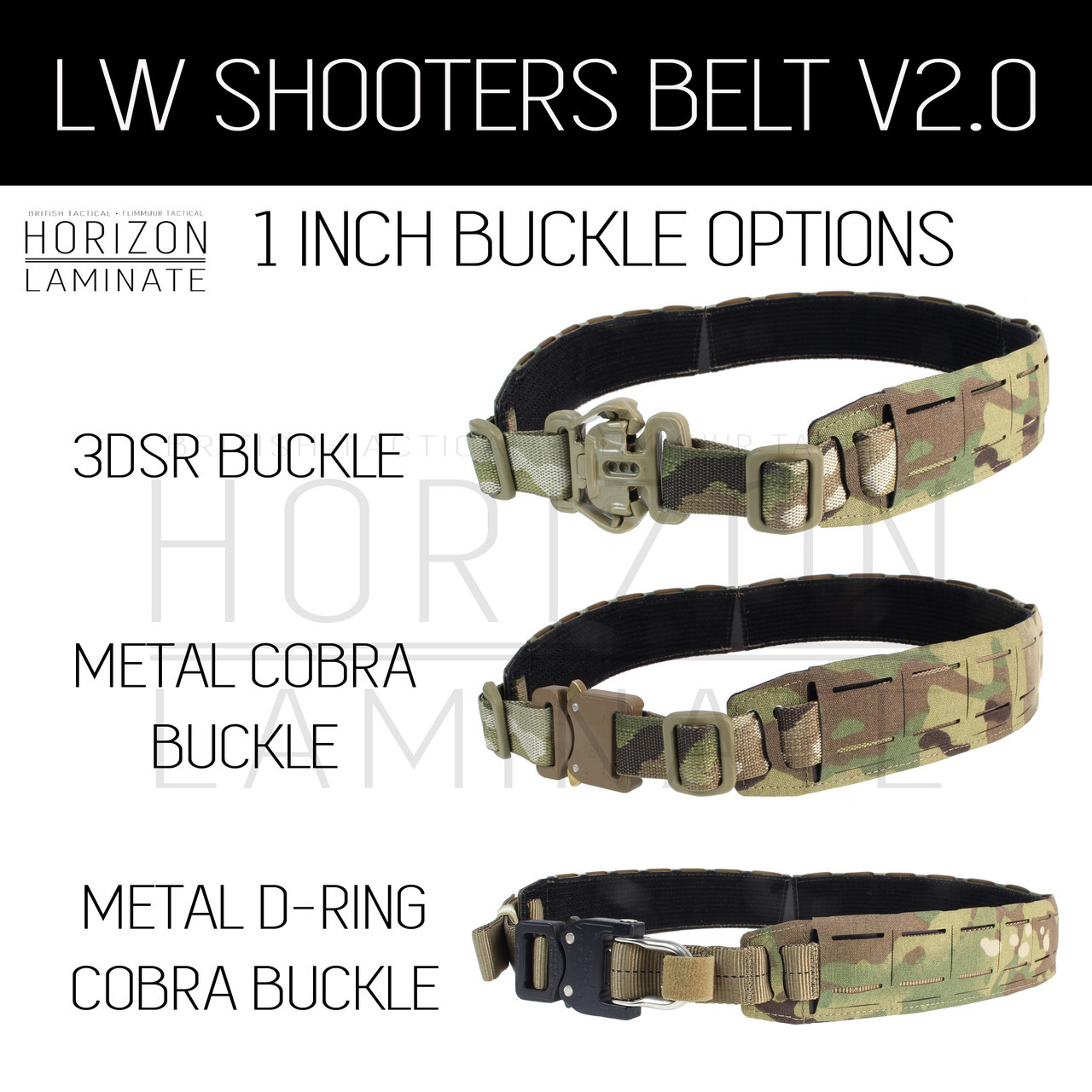 HL - LW Shooters Belt Package Deal - British Tactical