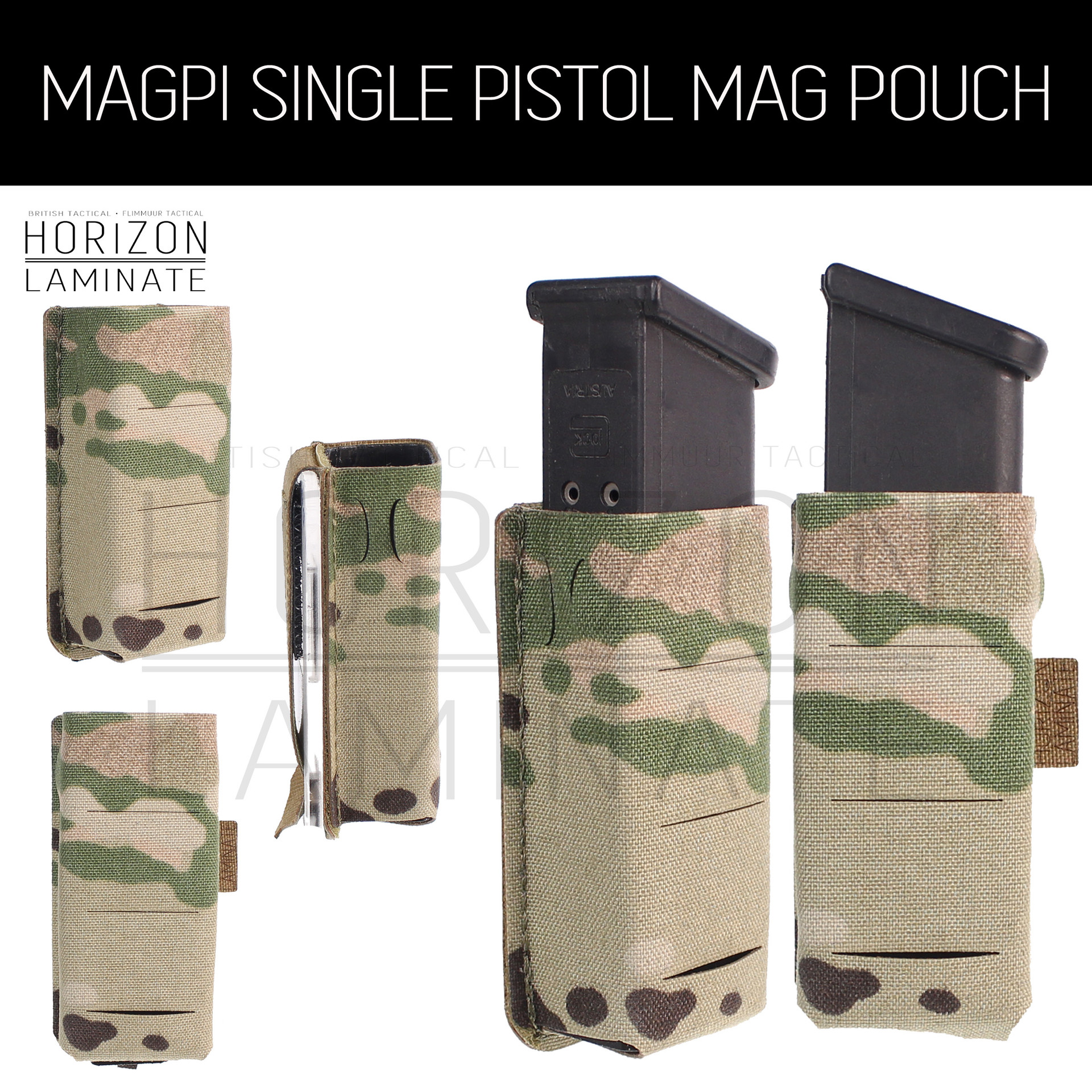 HL - MagPI Single Pistol Mag Pouch - British Tactical