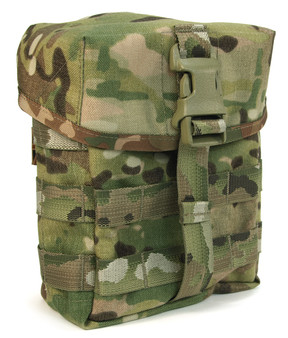 Large Lidded Utility Pouch - QASM Buckle