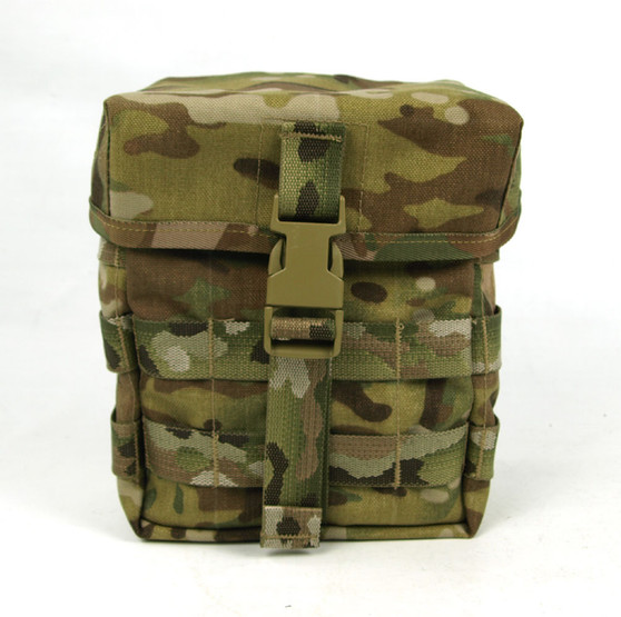 Large Lidded Utility Pouch - Side Release Buckle