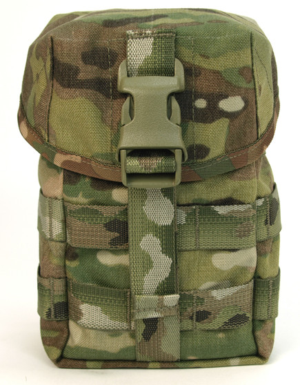 Medium Lidded Utility Pouch - QASM Buckle