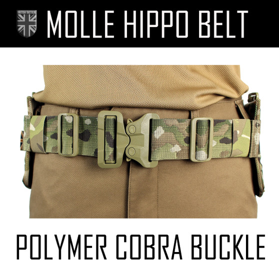 Clearance -  Webbing Hippo Belt 3 x 18 in Coyote Brown