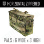 Horizontal Utility Pouch (6x3)- Multicam, Ranger Green
