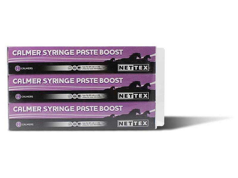 Net Tex Calmer Syringes Pack of 3 horse calming supplements