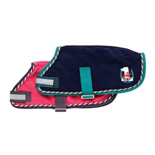 Tottie Tottie Hollywood Fleece Dog Coats - Navy or Pink