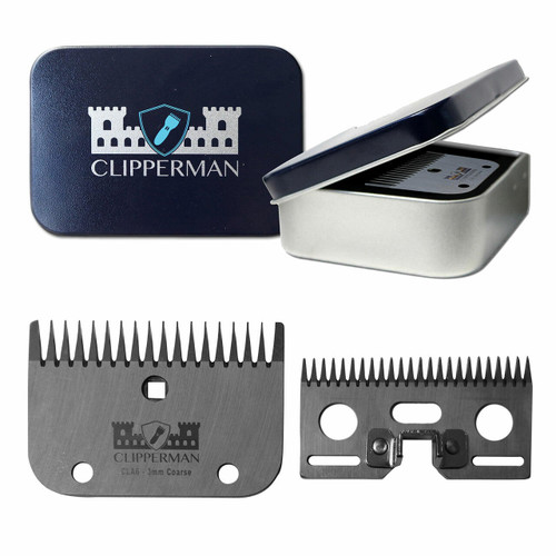 Clipperman Clipperman CLA6 Clipper Blade Set - Coarse