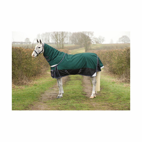 Hy DefenceX 1200D 100g Turnout Rug and Neck Set