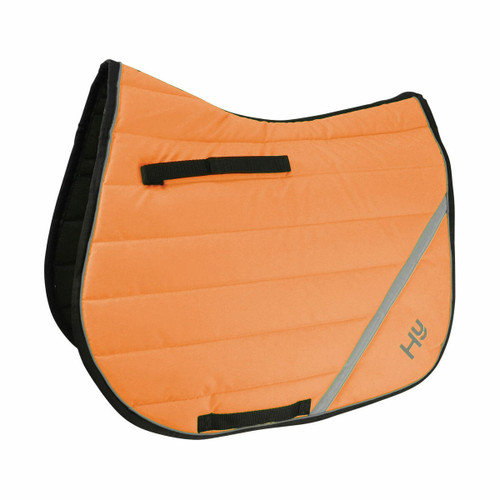 Hy High Vis Reflector Comfort Saddle Pad - All Colours