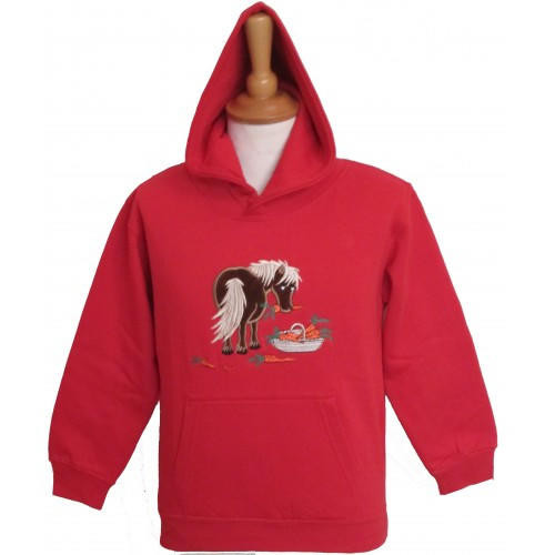 British Country Collection British Country Carrot Pony Childrens Hoodie