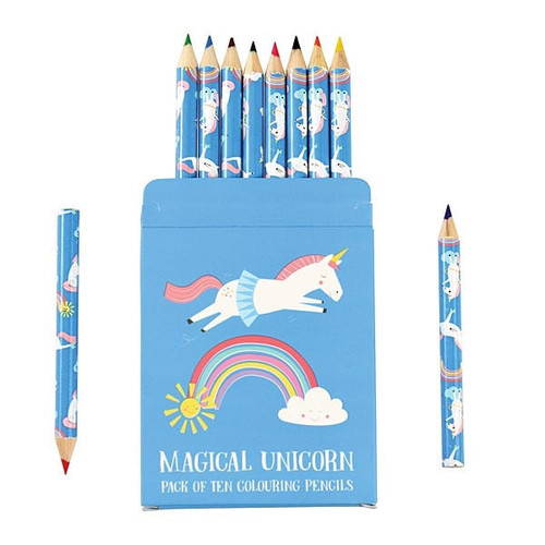 Elico Magical Unicorn Colouring Pencils - Pack of 10