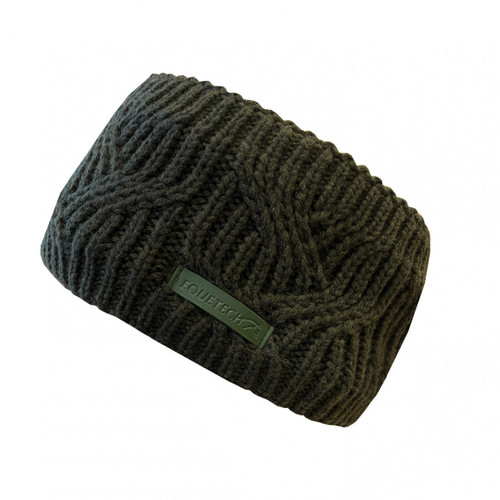 Equetech Vortex Knit Headband - Khaki Green 
