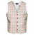 Equetech Classic Tattersall Check Mens Waistcoat - Red/Black